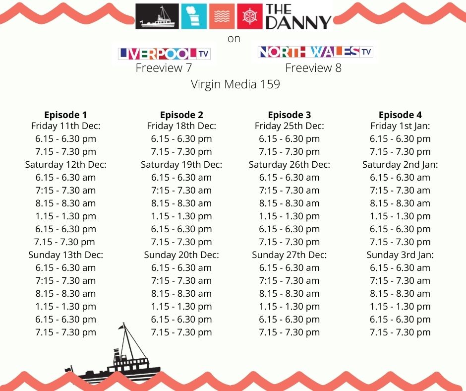 Times & dates to view us on Liverpool TV